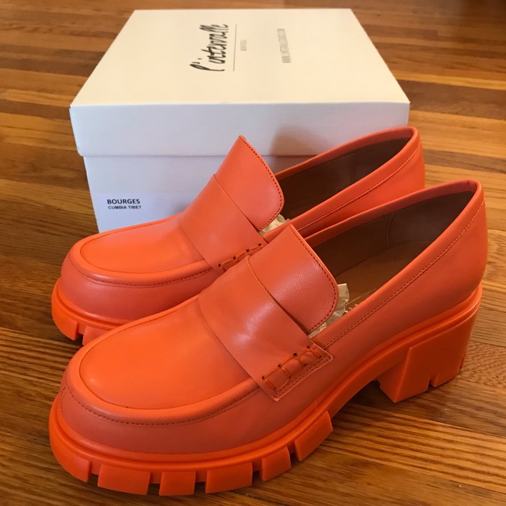 L’ intervalle Coral Platform Loafers - NEW - Picture 2 of 5